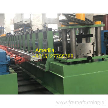 Automatic door frame making machine